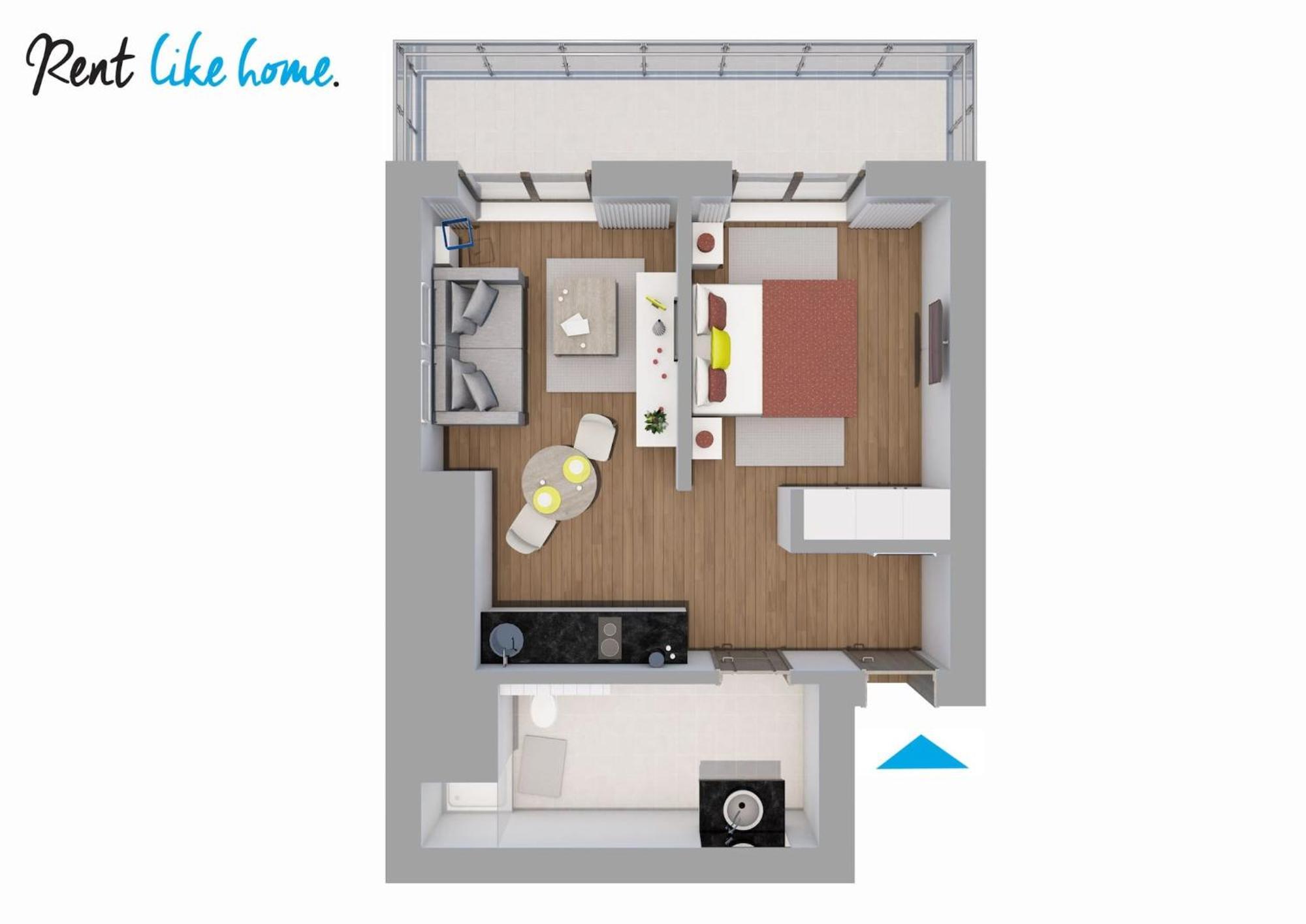 Rent like home - Oxygen Wronia 45 II Warszawa Eksteriør bilde